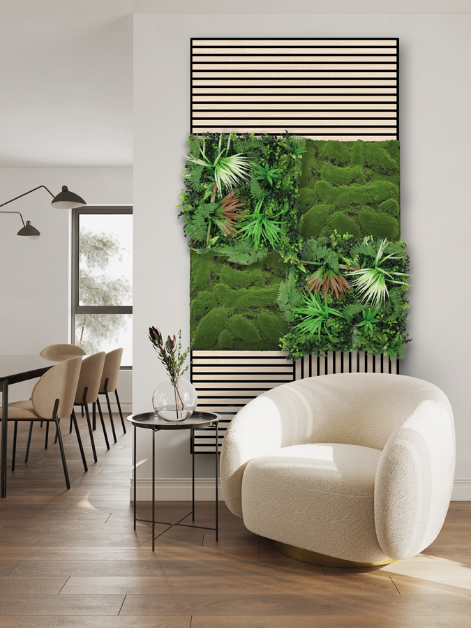 Wandpaneel Jangal Modular Wall 11117 exotic mixed flora 52 x 52 cm