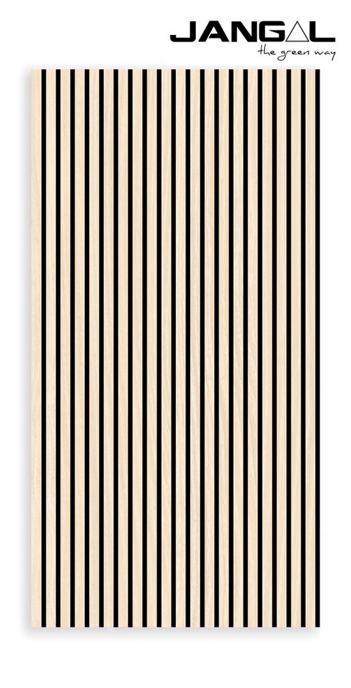 Wandpaneel Jangal Solid 10002 Nature Oak MDF Furnier (2400x600x22mm)