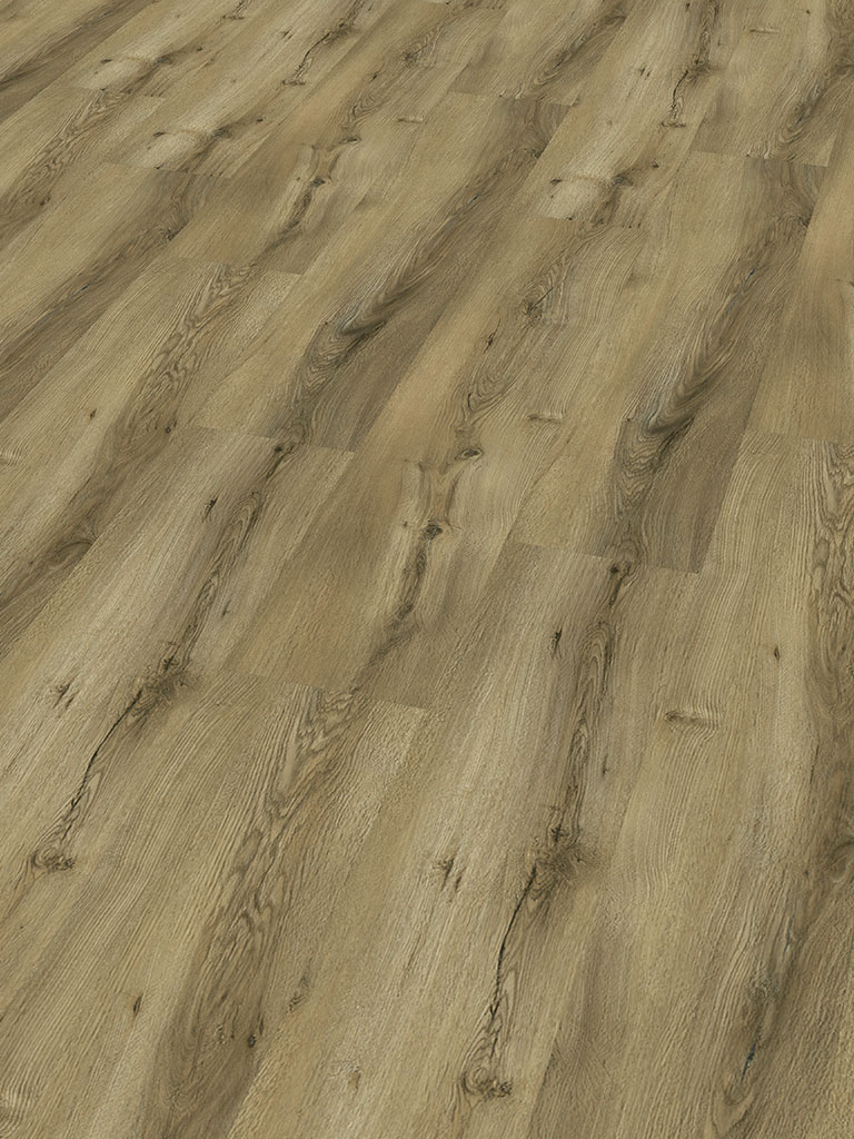 Click-Vinyl SPC 4124 Maseru Eiche 5mm Breitdiele inkl. Trittschall strong