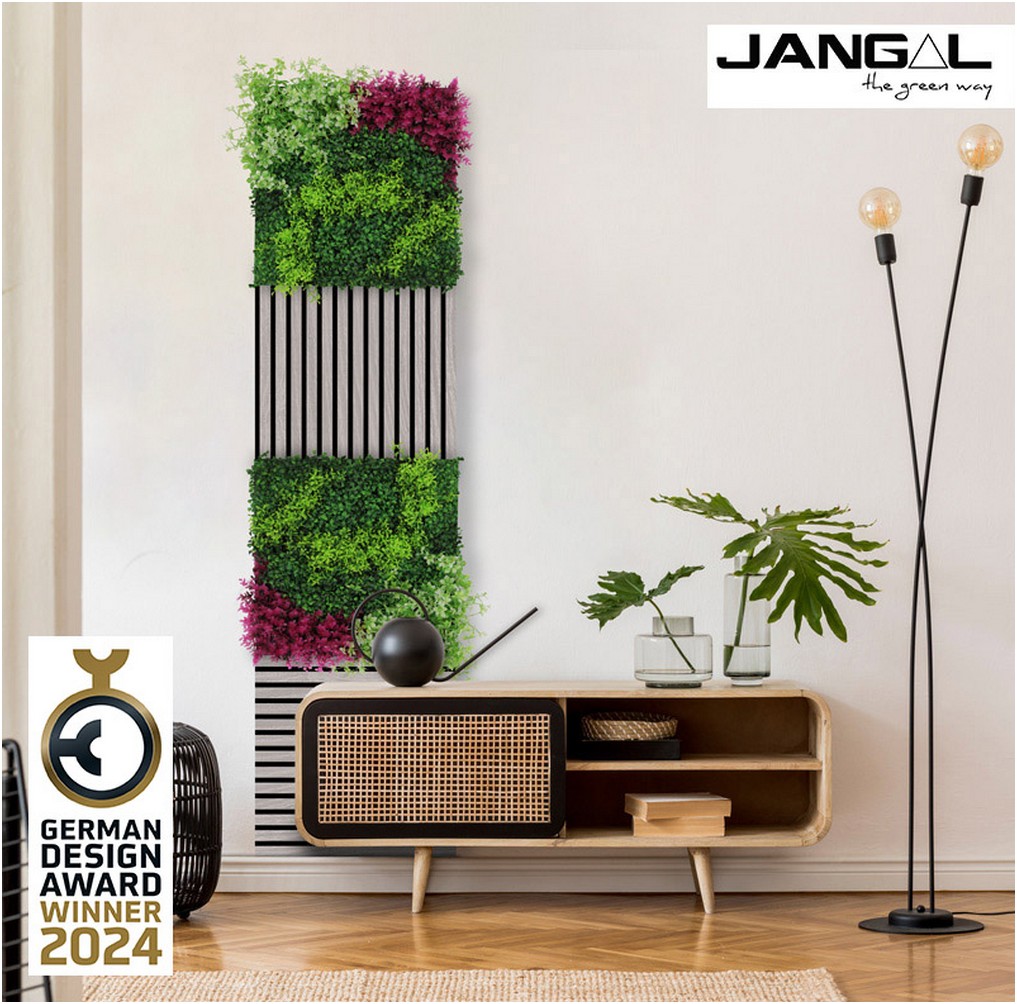 Wandpaneel Jangal Modular Wall 11119 pink mixed flora 52 x 52 cm