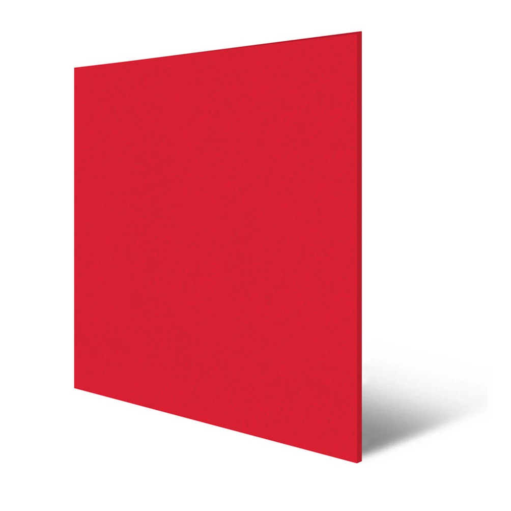 Wandpaneel Jangal Modular Wall PET 11200A Red 52 x 52 cm