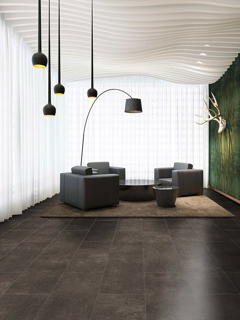 Click-Vinyl CHECK One 2114 Westende Travertin  Fliese XL Standard