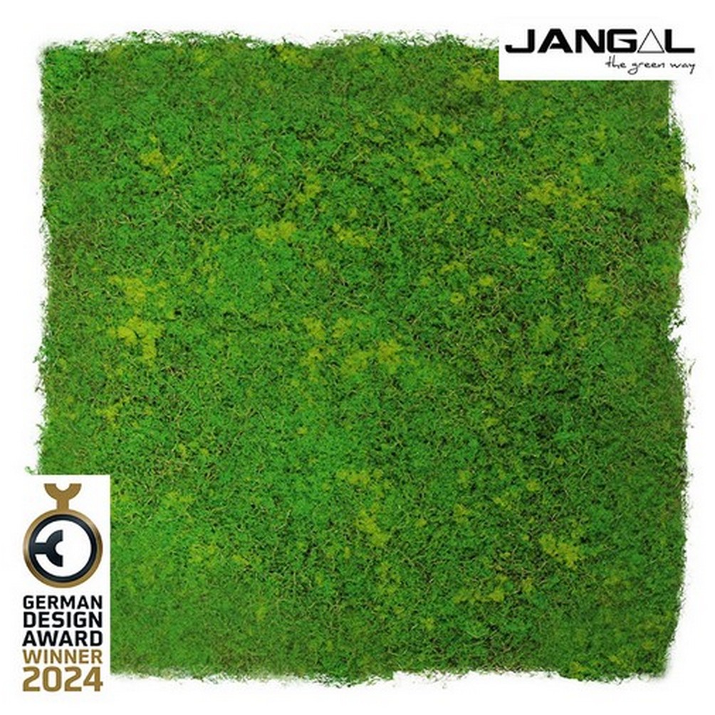 Wandpaneel Jangal Modular Wall 11110 light green fibre design moos 52 x 52 cm