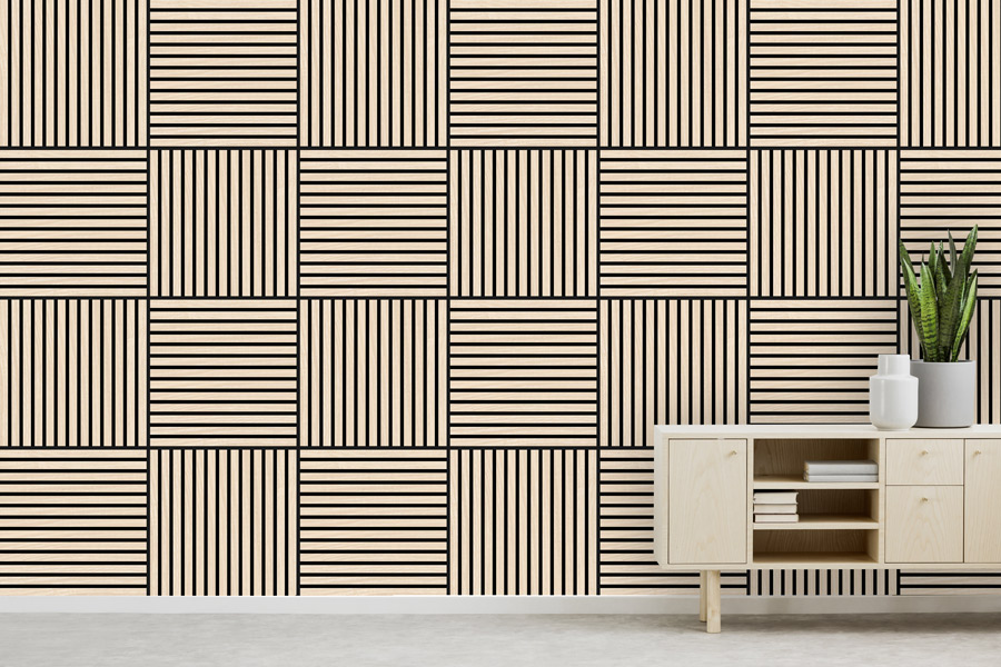 Wandpaneel Jangal Modular Wall 11001C Letea Oak MDF 52 x 52 cm