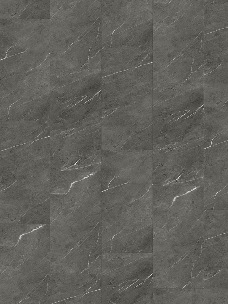 Click-Vinyl 3579 Grey Marble Fliese inkl. Trittschalldämmung