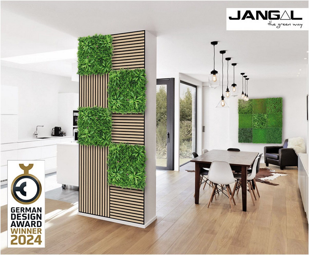 Wandpaneel Jangal Modular Wall 11118 tropical mixed flora 52 x 52 cm