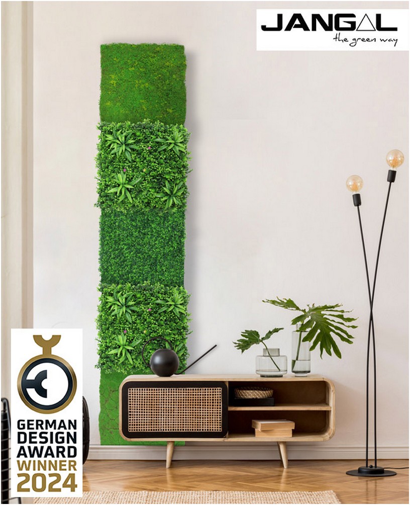Wandpaneel Jangal Modular Wall 11108 Forest Green Design Moos 52 x 52 cm