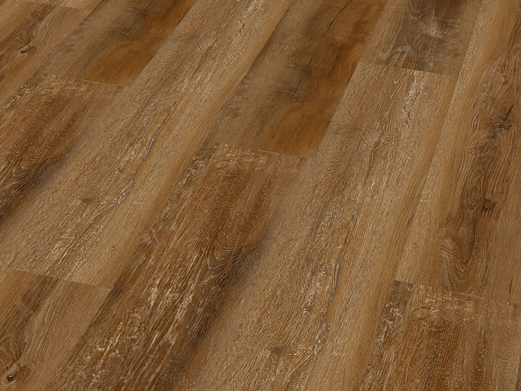 Click-Vinyl SPC 4136 Accra Eiche 4,5mm Breitdiele inkl. Trittschall
