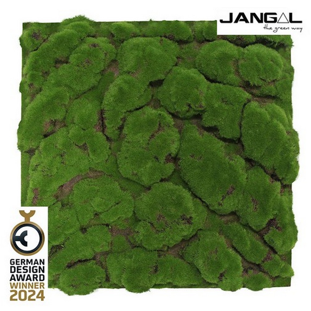 Wandpaneel Jangal Modular Wall 11109 forest green big bulk design moos 52 x 52 cm