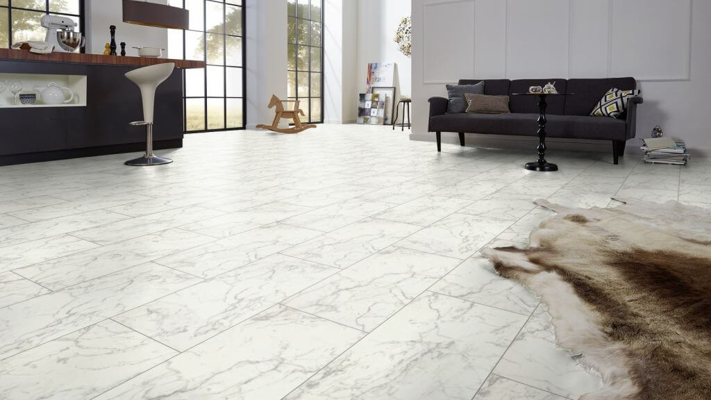 Glanzlaminat Jangal 2921 Glanz Carrara Marmor (810x400) Stone Line 8mm Fliese