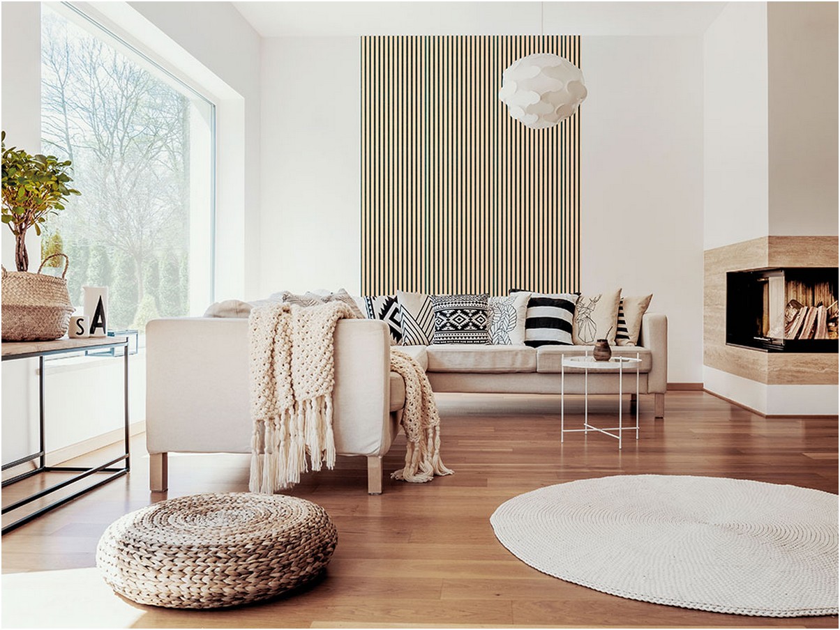 Wandpaneel Jangal Solid 10002 Nature Oak MDF Furnier (2400x600x22mm)
