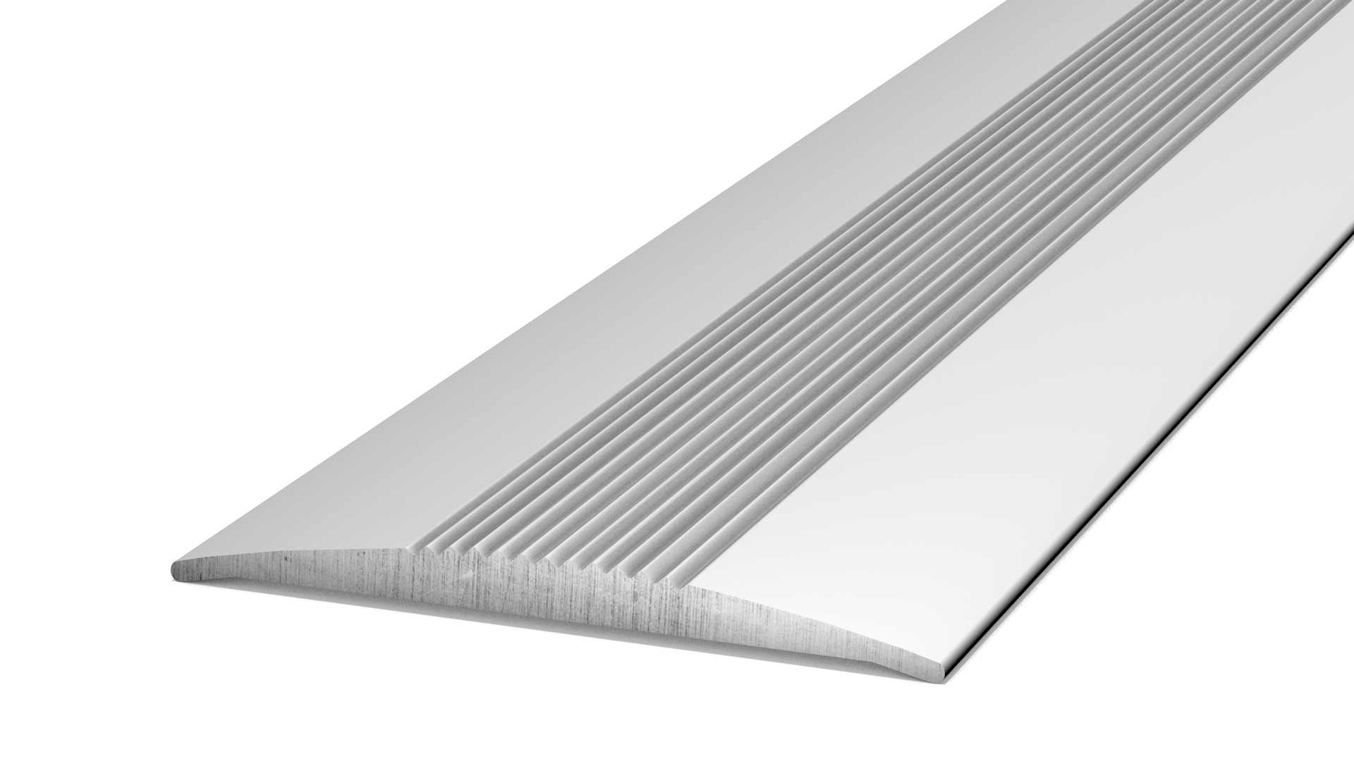 Prinz SK 1391411100 Selbstklebendes Verstärktes Übergangsprofil 37x1000mm Silber