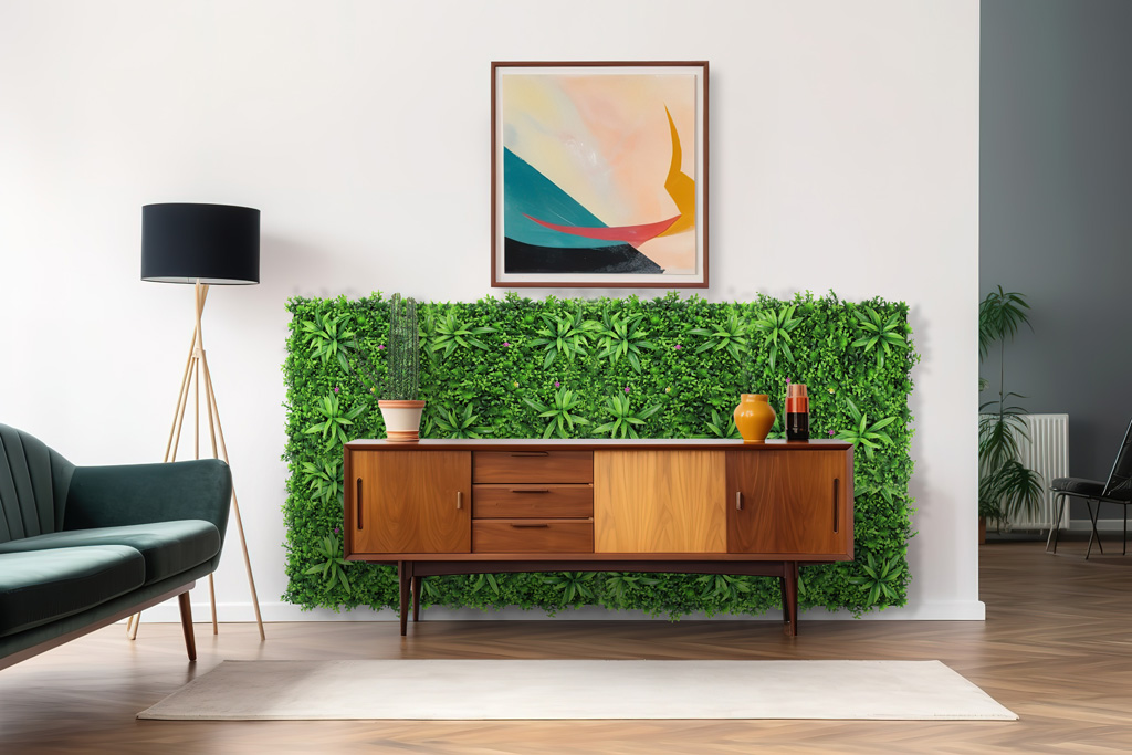 Wandpaneel Jangal Modular Wall 11118 tropical mixed flora 52 x 52 cm