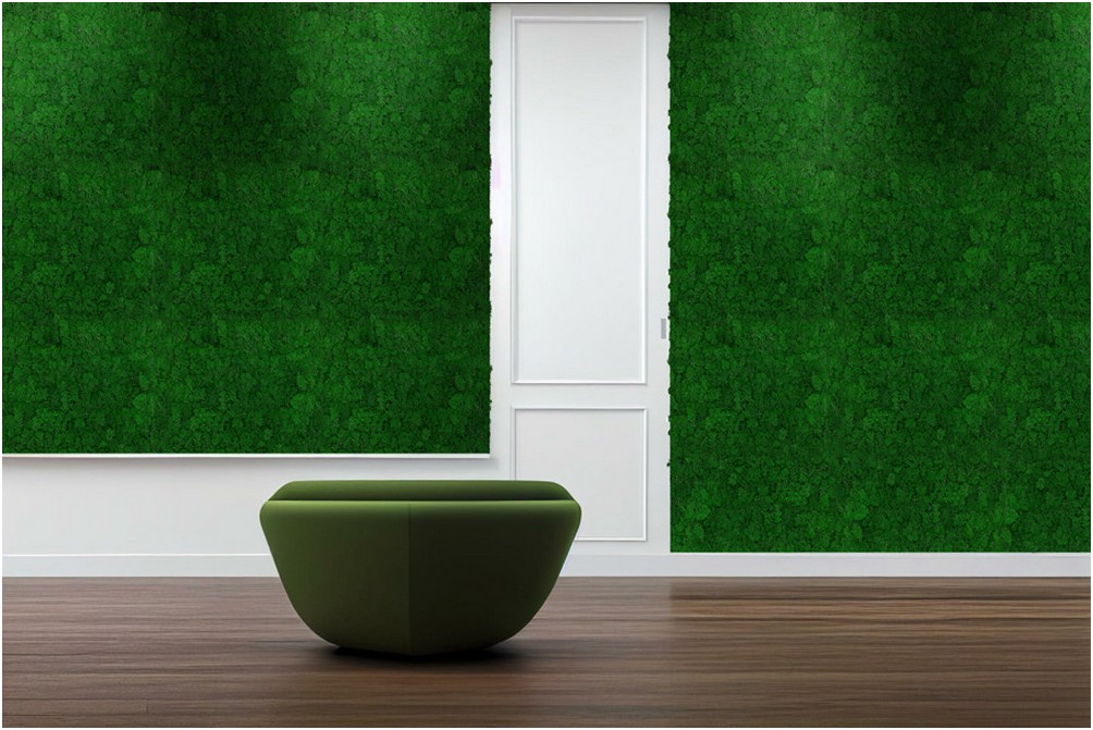 Wandpaneel Jangal Modular Wall 11100 Nature Green Moos 52 x 52 cm