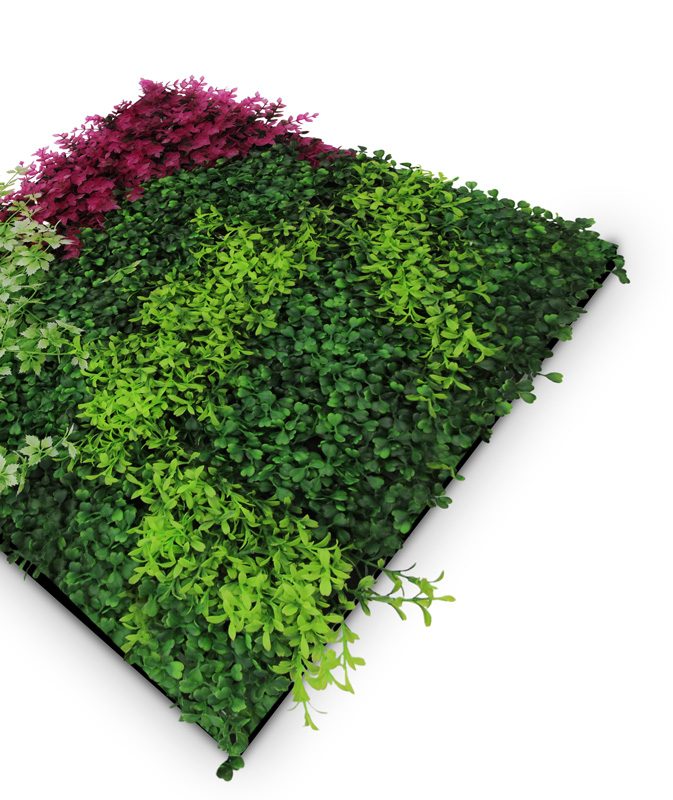 Wandpaneel Jangal Modular Wall 11119 pink mixed flora 52 x 52 cm