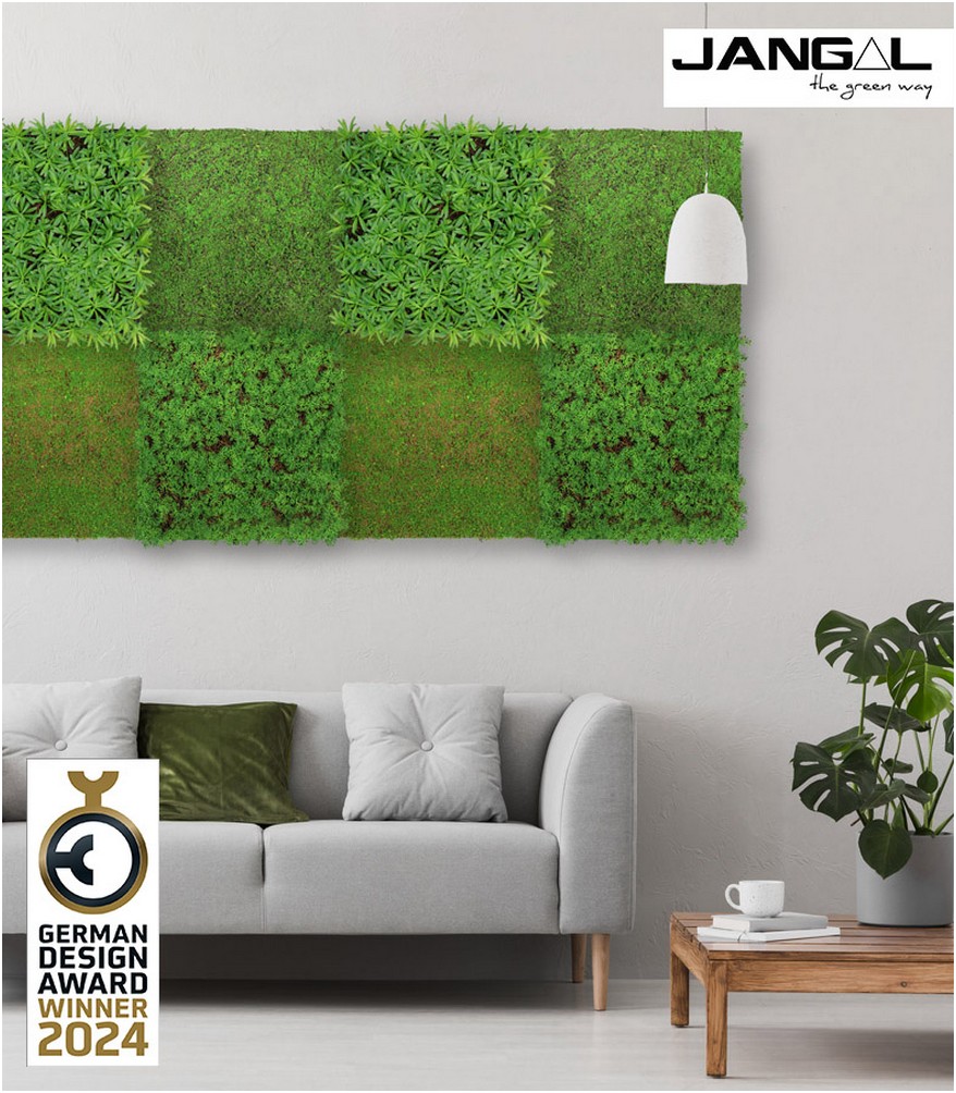 Wandpaneel Jangal Modular Wall 11104 Podocarpus Tea Tree 52 x 52 cm