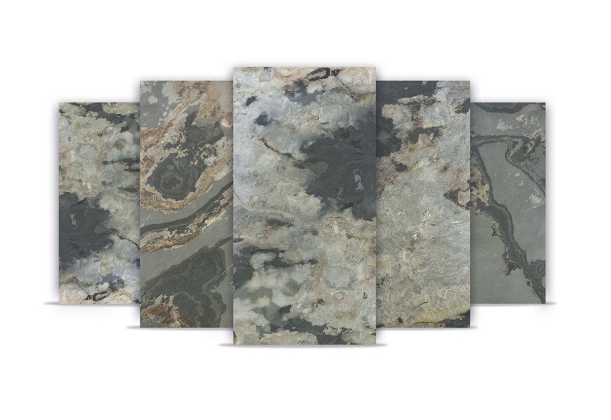 Wandpaneel Check real stone 20001 Patina Schiefer 122 x 61 cm