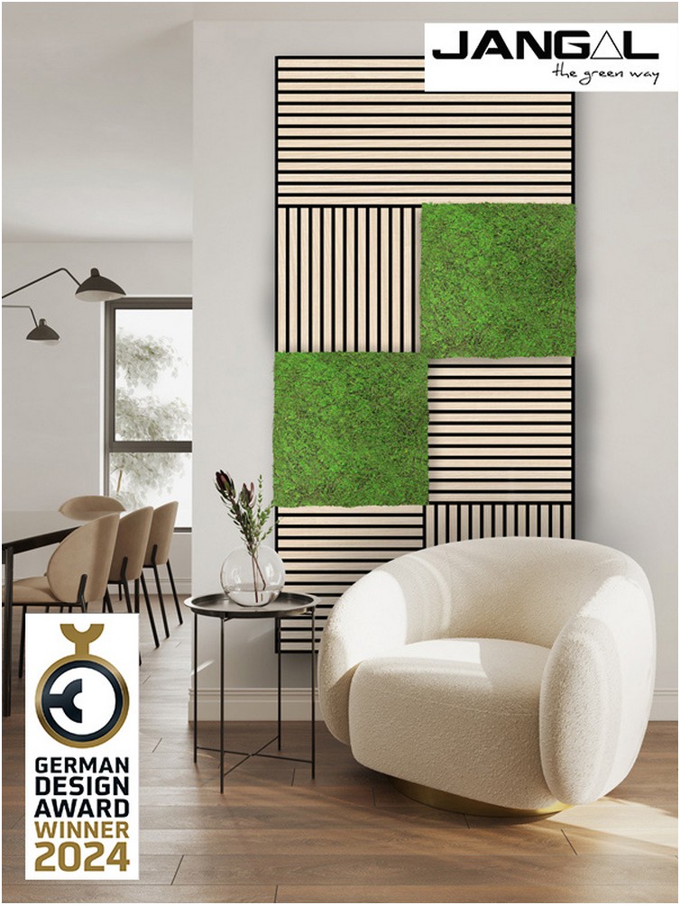 Wandpaneel Jangal Modular Wall 11107 Forest Green Ancient Tree 52 x 52 cm
