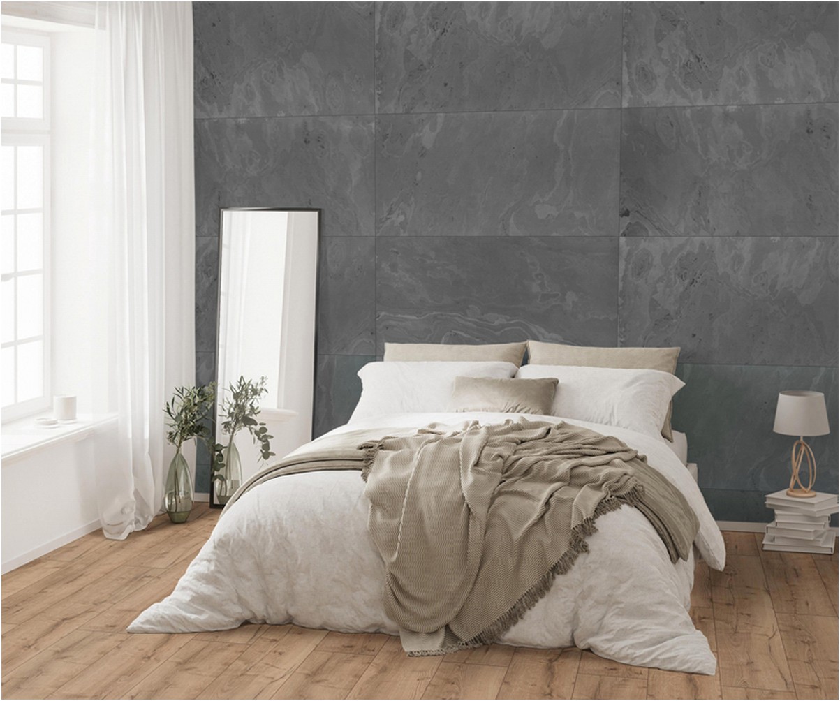Wandpaneel Check real stone 20002 Schiefer schwarz 122 x 61 cm