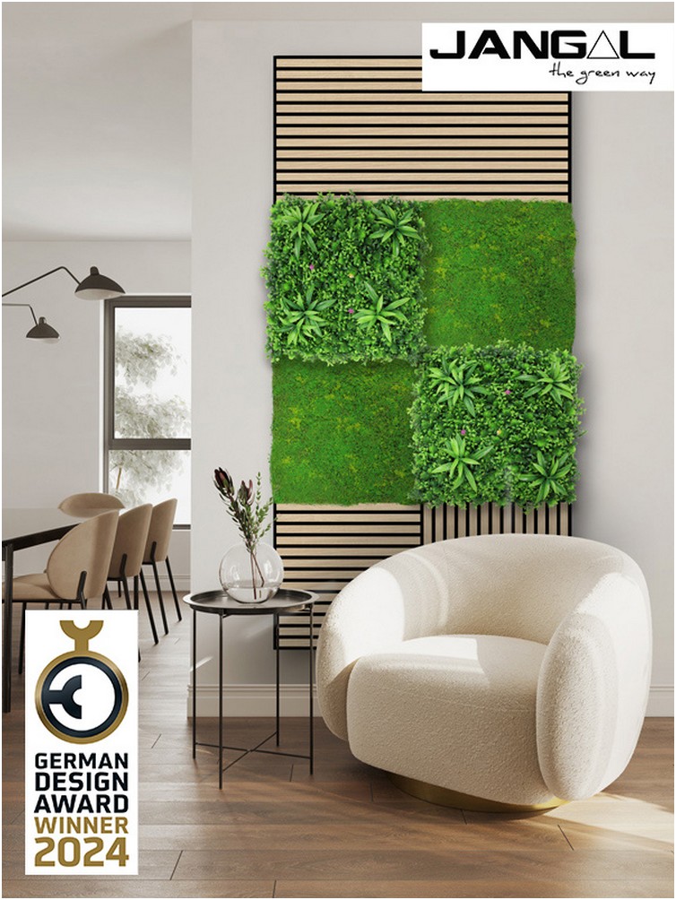 Wandpaneel Jangal Modular Wall 11118 tropical mixed flora 52 x 52 cm