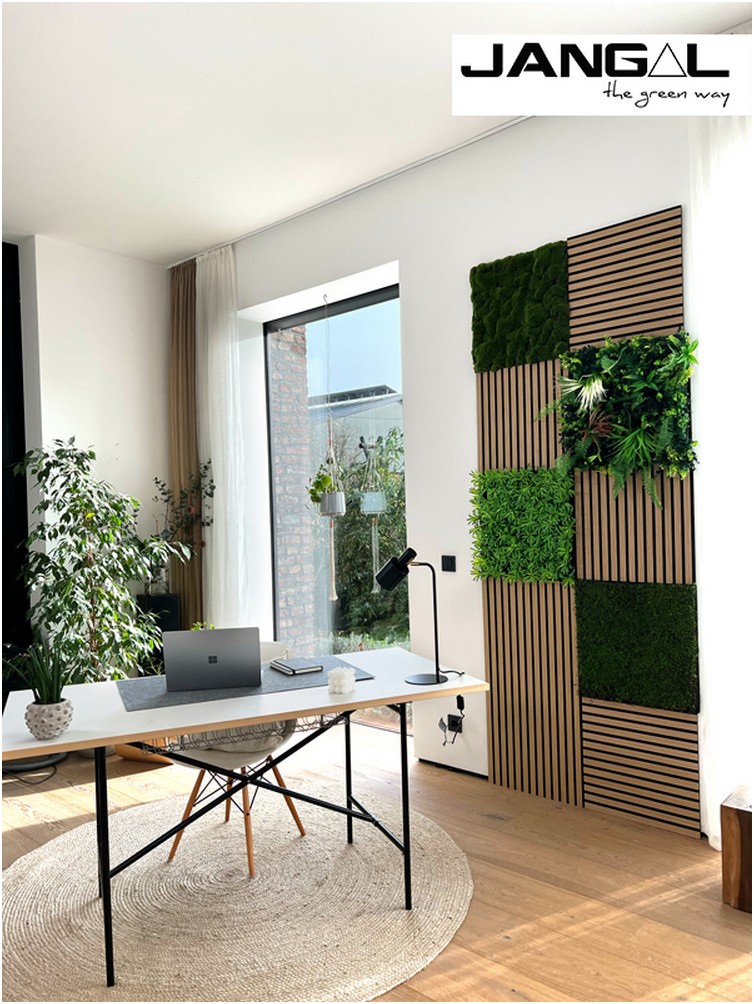 Wandpaneel Jangal Modular Wall 11117 exotic mixed flora 52 x 52 cm