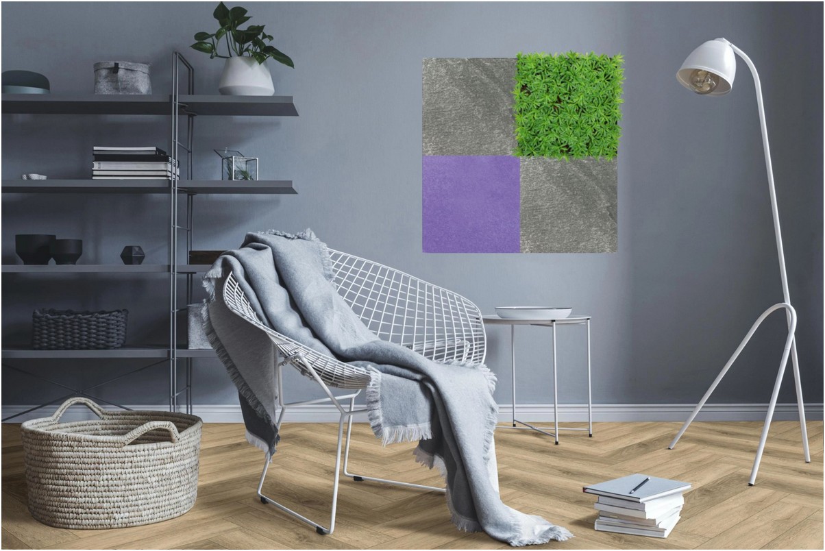 Wandpaneel Jangal Modular Wall 11301A Patina Slate Stone Panel 52 x 52 cm
